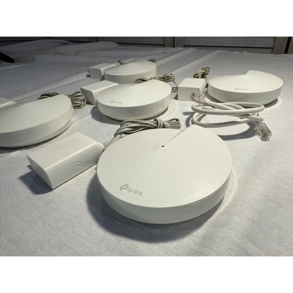 TP-Link Deco M5 White AC1300 Whole Home Mesh WiFi Router System 5 Pack - Picture 2 of 7